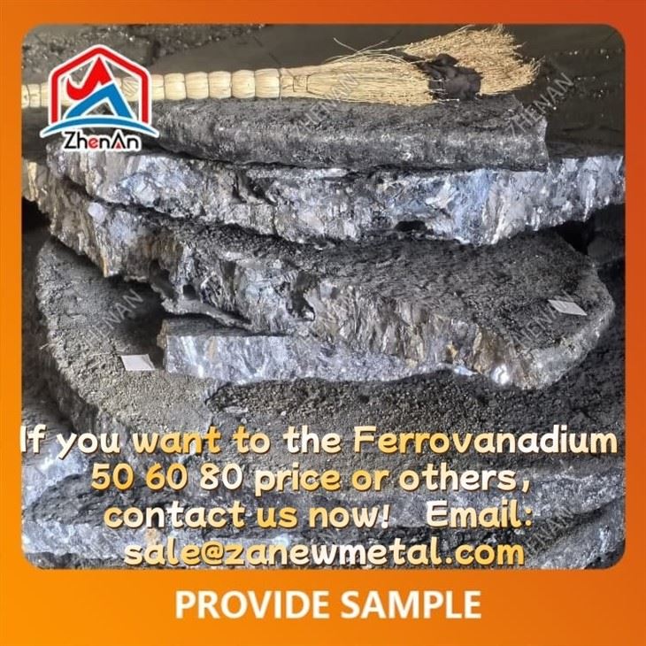 Pure 50% Ferro Vanadium Lumps best
